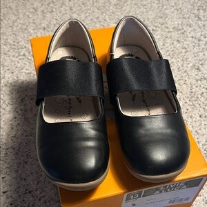 Livie & Luca Black Dress Shoes for Kids